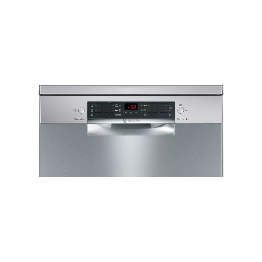 Bosch Serie | 4 Freestanding 60cm 14 Place Dishwasher - Silver/Inox (Photo: 5)